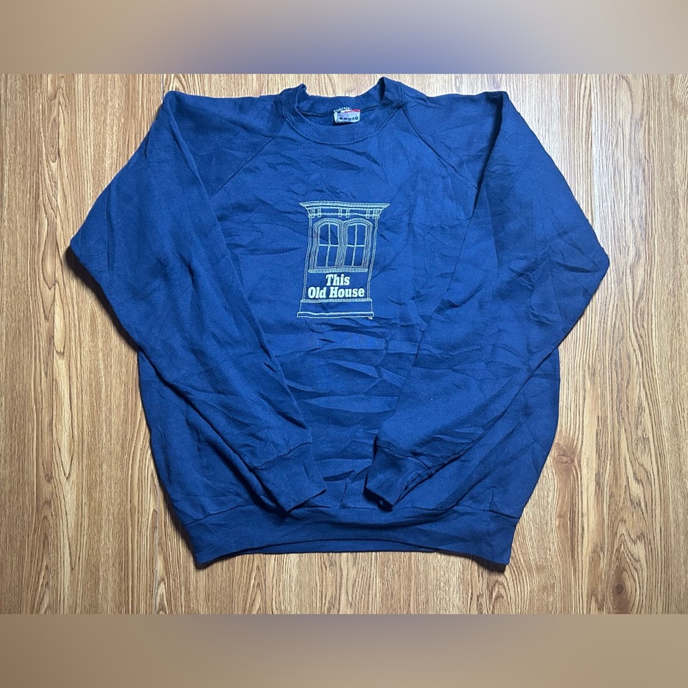 Vintage Fruit Of The Loom Sweatshirt This Old House Sweatshirt XL